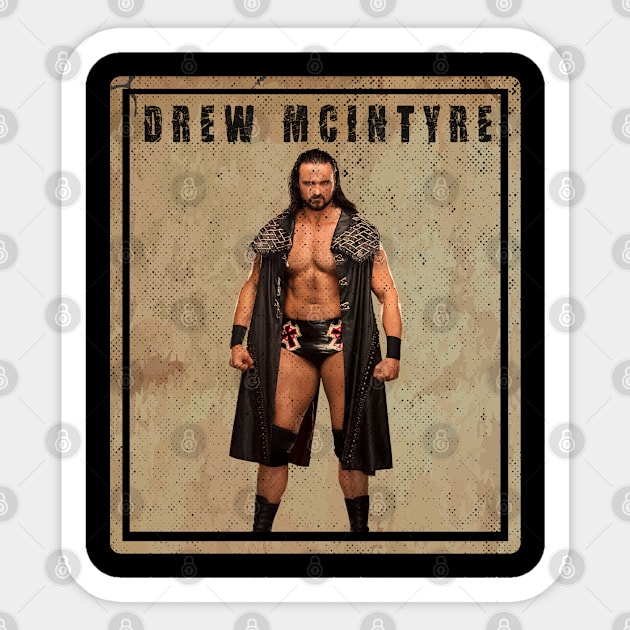 Drew McIntyre #3 Sticker by katroxdesignshopart444